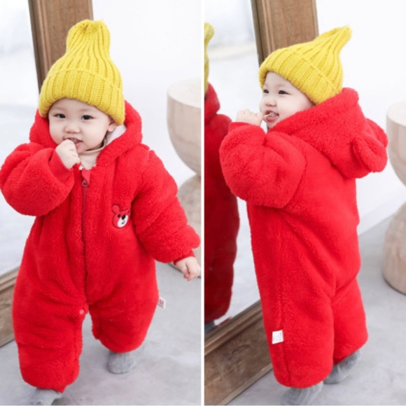 Baby warm hug suit thickened - Picture 2 of 3